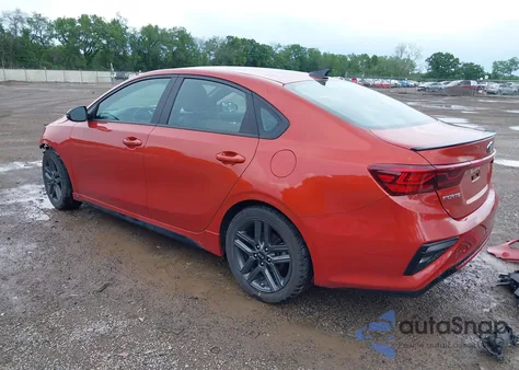 2021 Kia Forte Gt-Line из США, поврежденный, VIN 3KPF34AD0ME298301